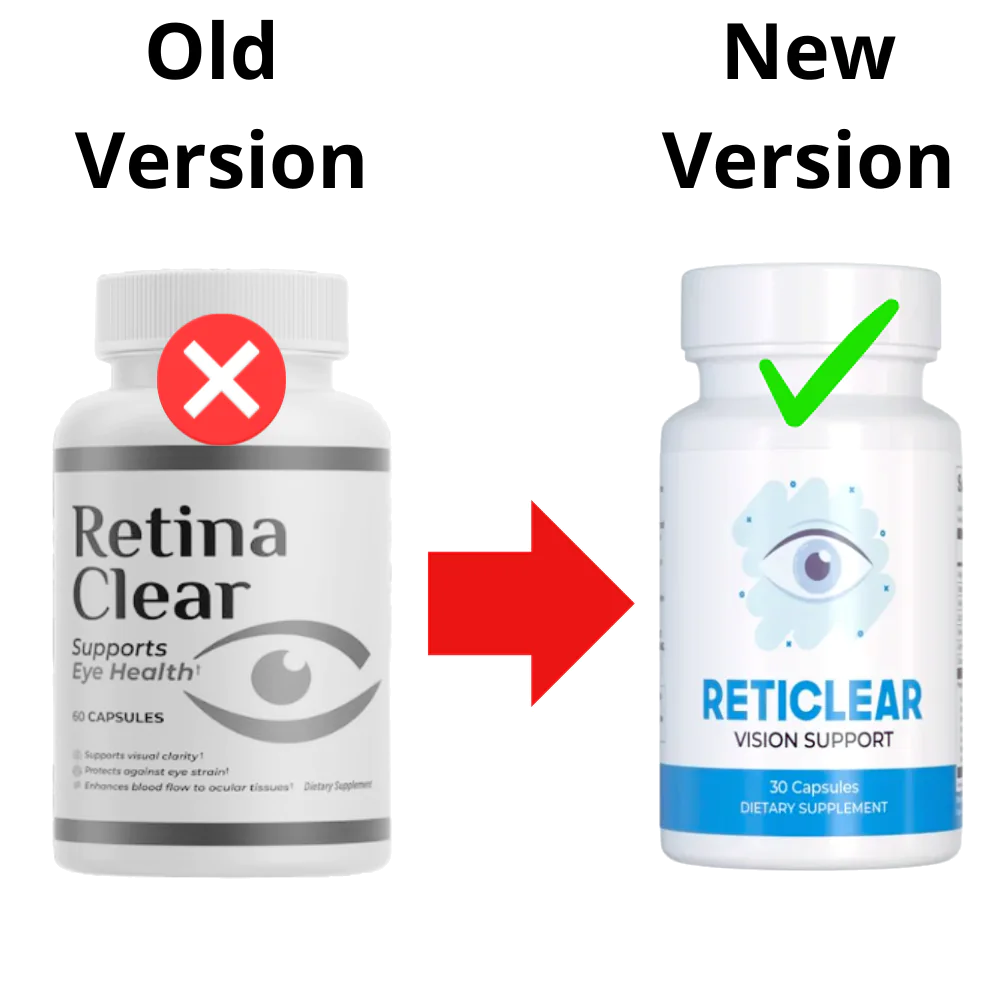 Reticlear product bottle